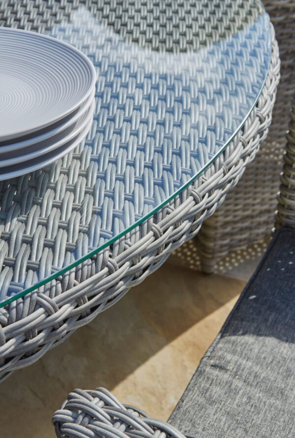 Burnham XL 2 Seater Garden Bistro Set - Image 4
