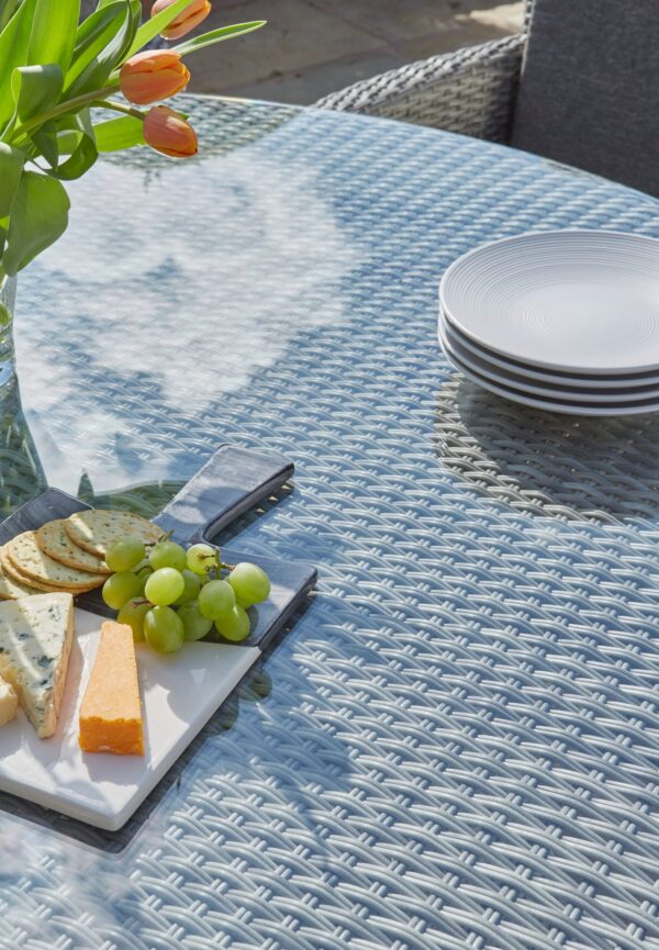 Burnham XL 2 Seater Garden Bistro Set - Image 5