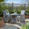 Burnham XL 2 Seater Garden Bistro Set