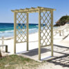 Shire 6x3 Garden Wooden Arch Trellis Pergola - Pressure Treated