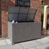 Paris KD 826 Litre Rattan Cushion Garden Storage Box