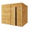 Store More Overlap Pent Shed - 8x6 Windowless