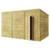 Store More Tongue and Groove Pent Shed - 12x8 Windowless