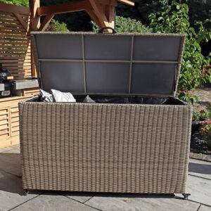 Wentworth Rattan 826 Litre KD Cushion Garden Storage Box