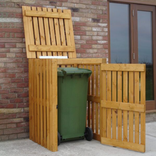 Shire Wooden Wheelie Bin Store - Image 2