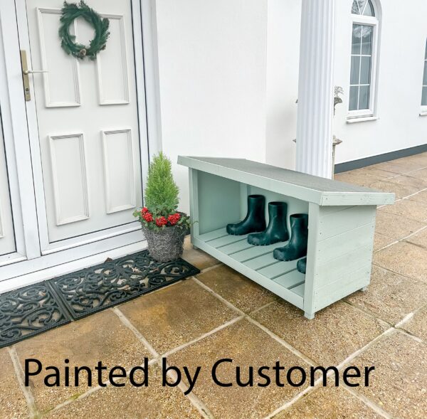 Shire Woodlowe Pressure Treated Wooden Welly & Muddy Boots Store - Image 4